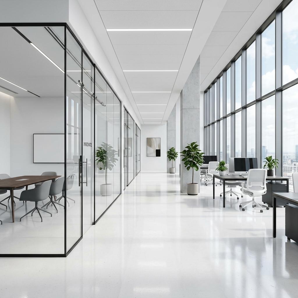Modern Office Showroom Interior
